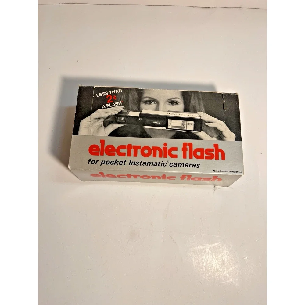 Vintage Itt magic flash With Original Box And Manuals - Untested